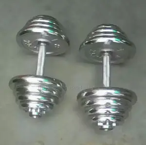 30kg Chrome Adjustable Iron Dumbells