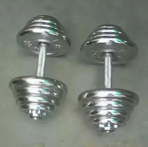 30kg Chrome Adjustable Iron Dumbells