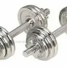 20kg Iron Chrome Dumbells