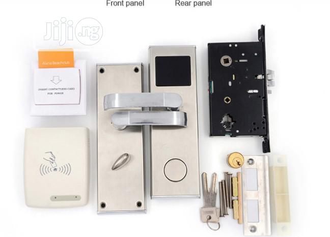 Gold Color Hotel Door Lock System