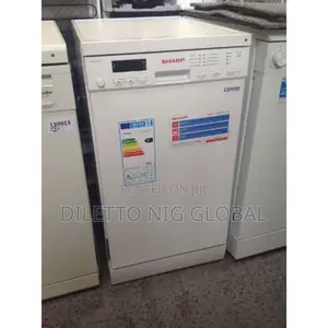 Sharp Qw-S22f472w Slimline Dishwasher