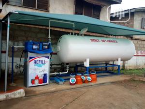Complete Installation of 2.5tons LPG Tank,With Auto Dispnser