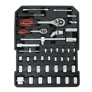 Chrome Electrical Mechanical Tools Box Trolley