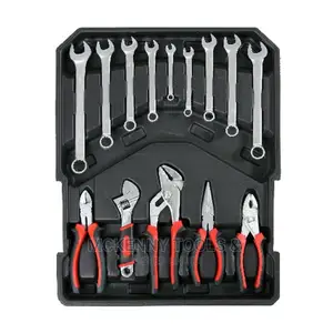 Chrome Electrical Mechanical Tools Box Trolley