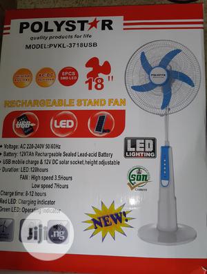 18" Polystar Rechargeable Fan