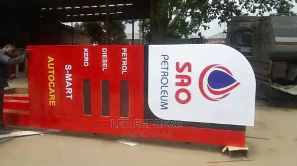 Gas Price LED Display