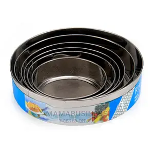 6 IN 1 Stainless Steel Mesh Round Strainer Set