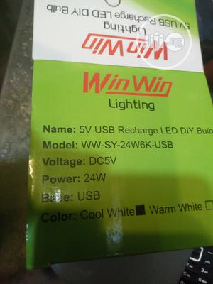 24w Led Usb Rechargeable Bulb With Different 2 Years Warra