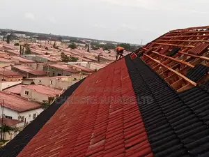 Photo - Wine And Black Roman Roofing Sheet