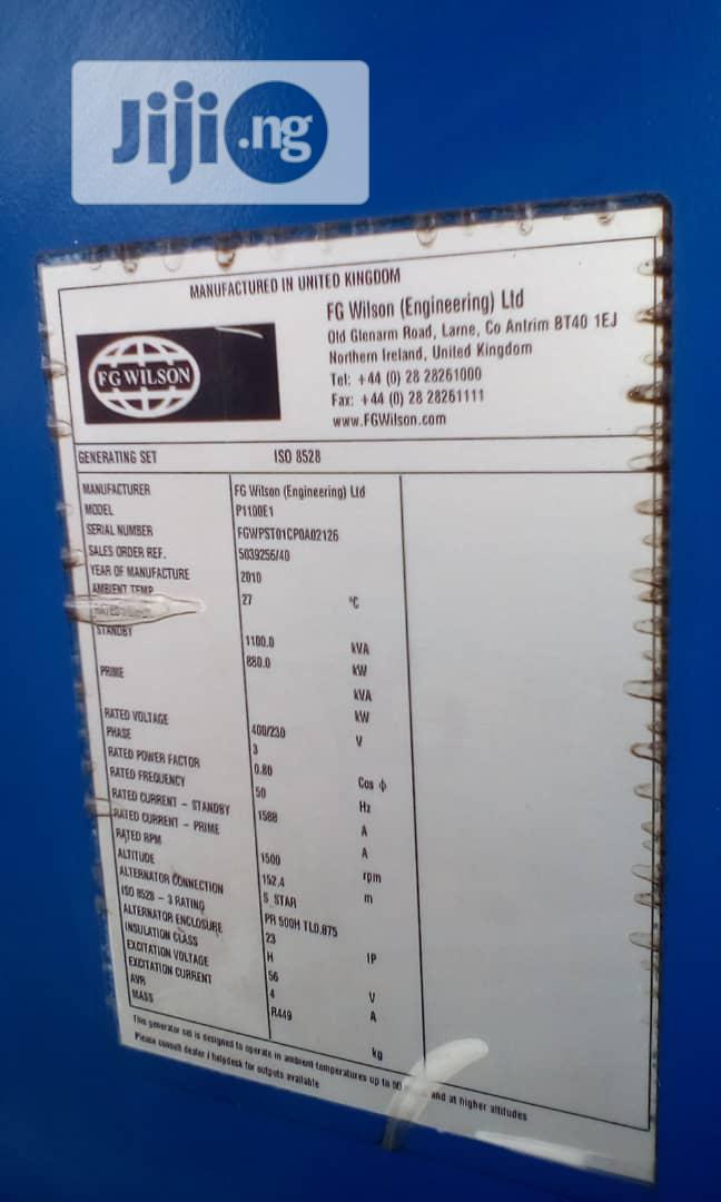 Perfect 1000kva Perkins Generator