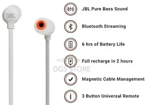 Jbl Tune 115bt Bluetooth Earphone