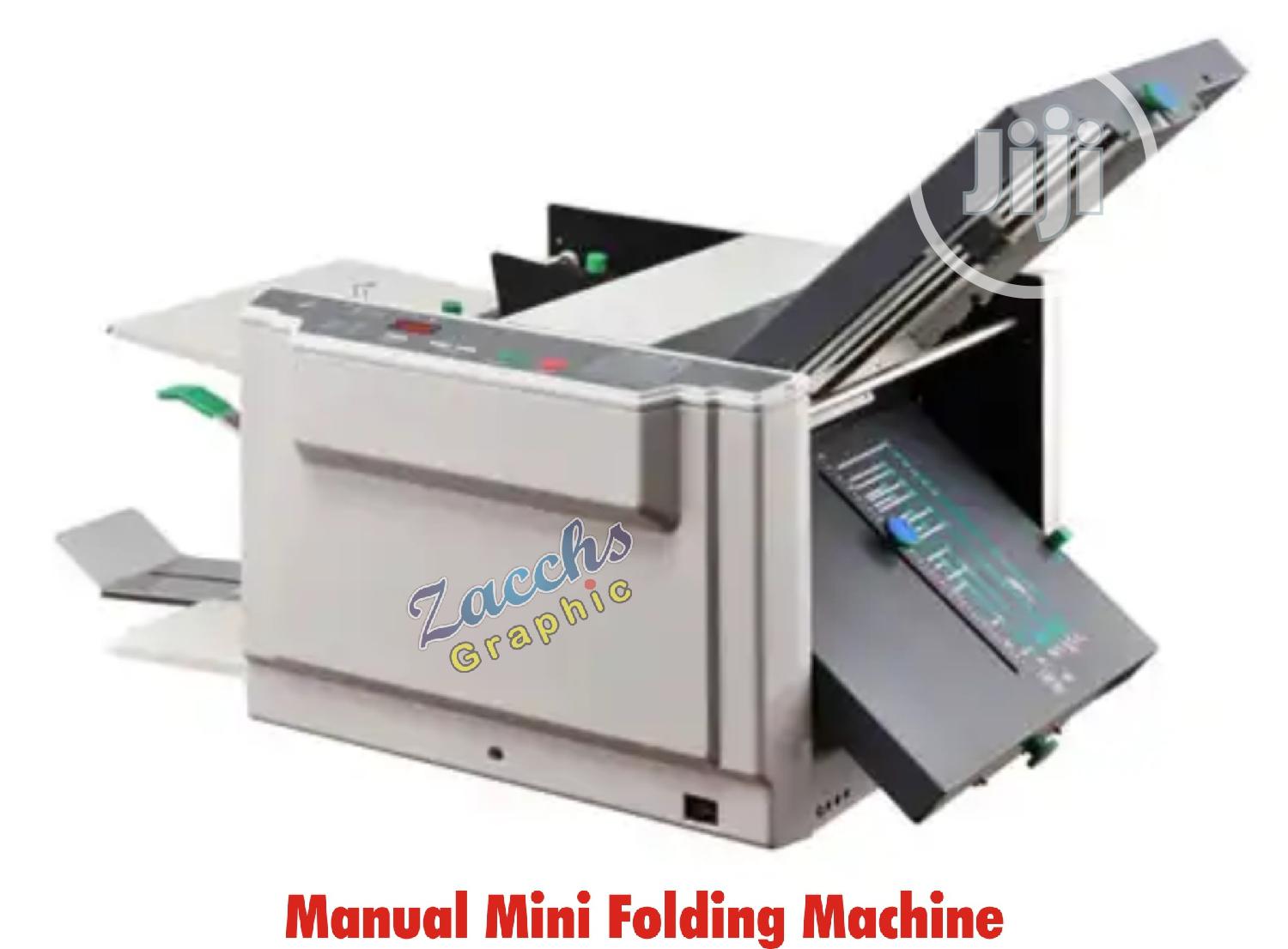 Paper Folding Machine Mini