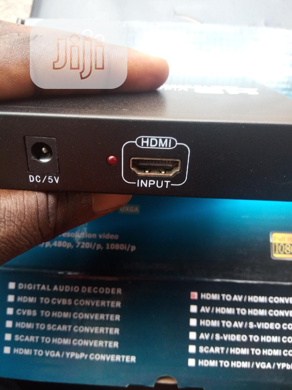 Hdmi to Av/Hdmi Auto Scaler