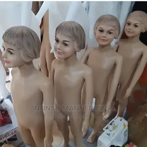 Brown Kids Male Female Fashion Display Model Mannequinss
