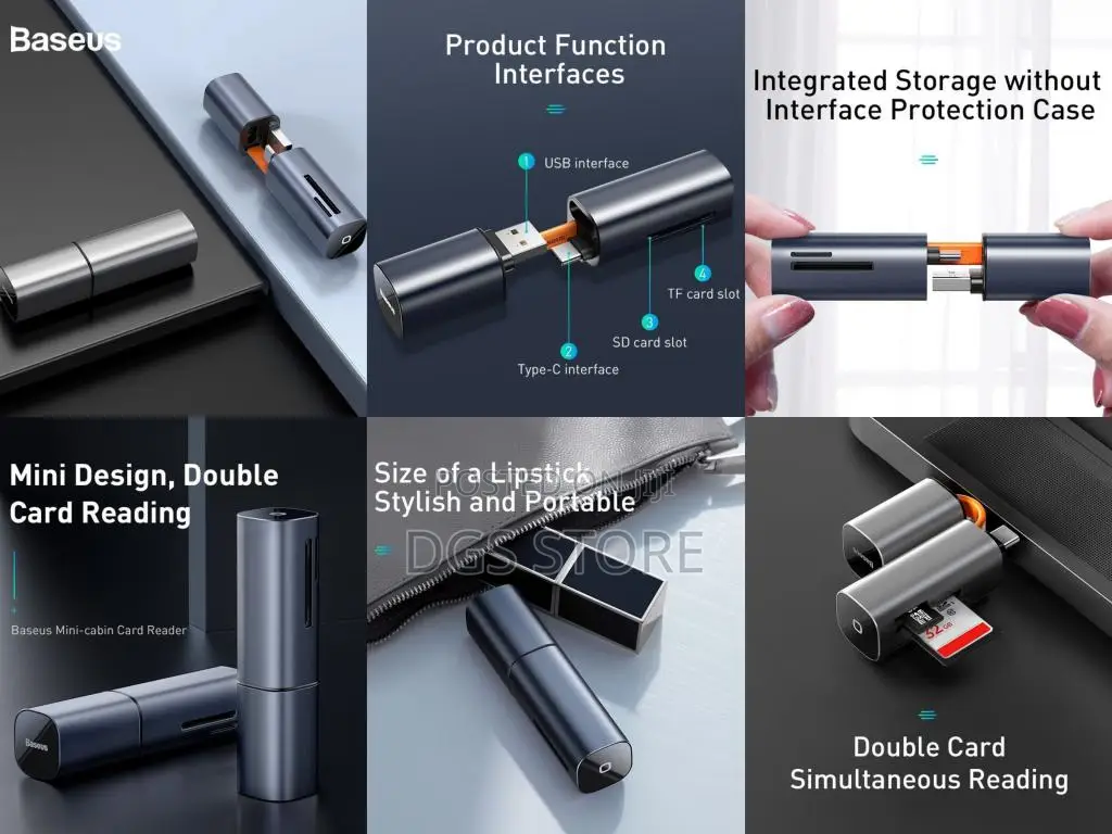 Baseus Mini Cabin Card Reader