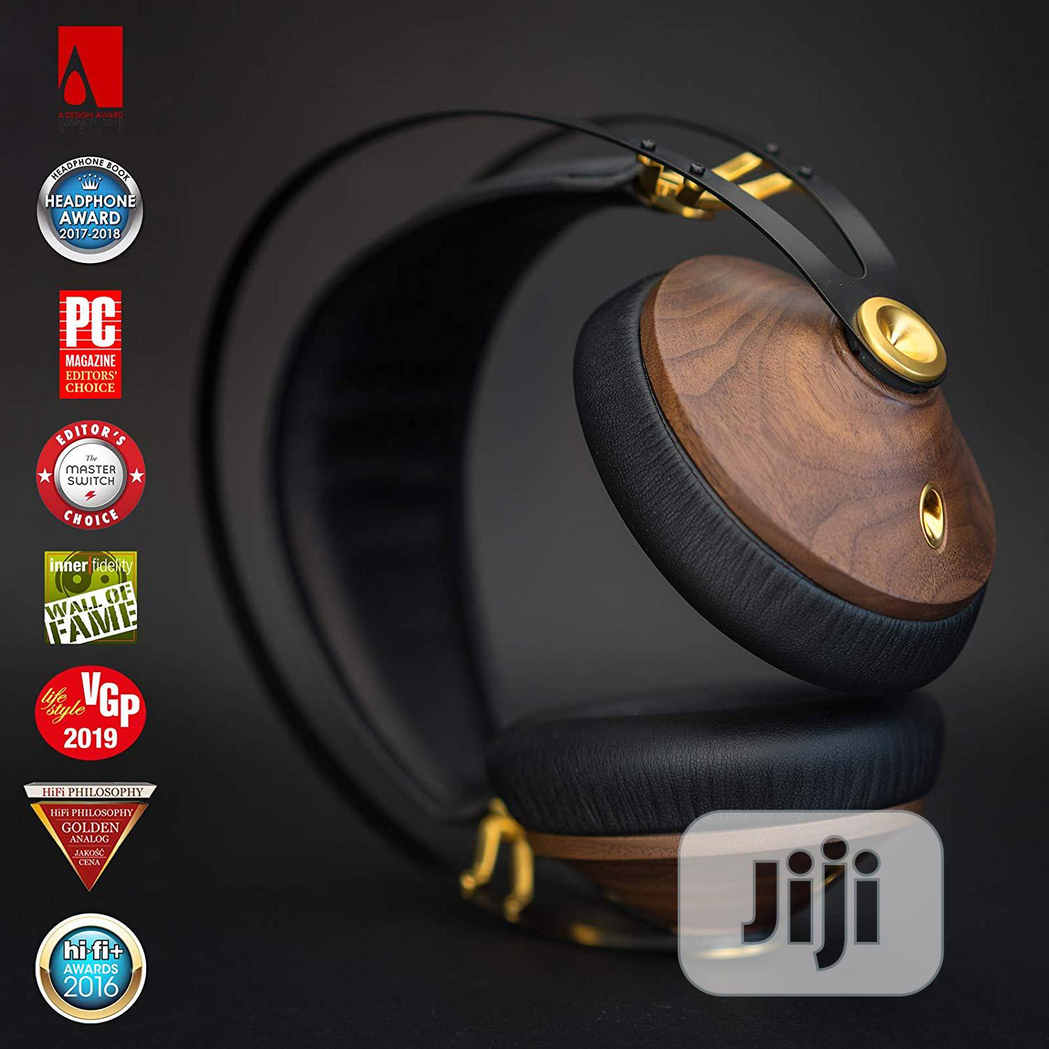 Meze Audio 99 Classics Walnut Headphone - Gold