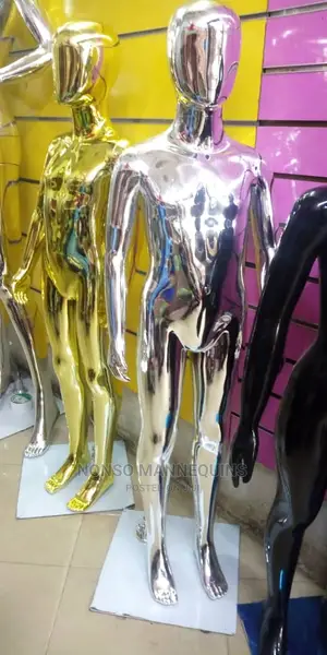 Chrome, Black, Ashes Colour Unisex Children Mannequins