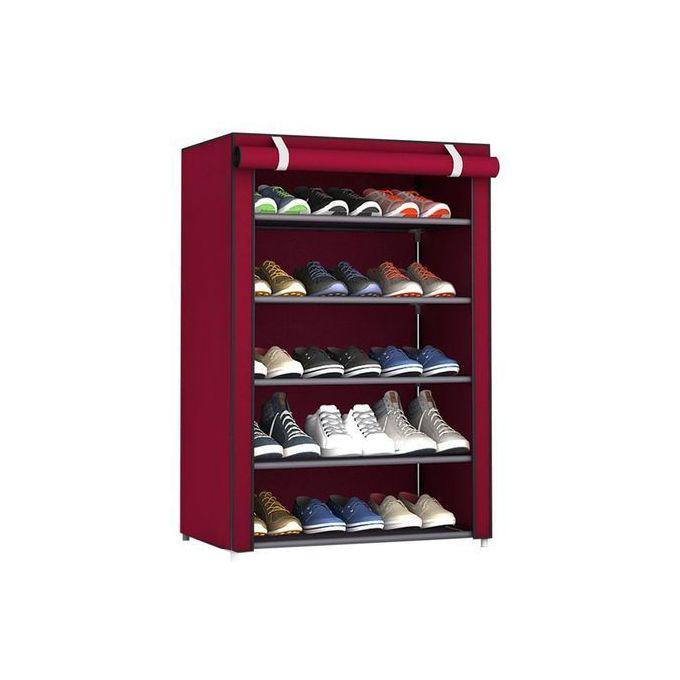 Classic Shoe Rack With Fabric Cover