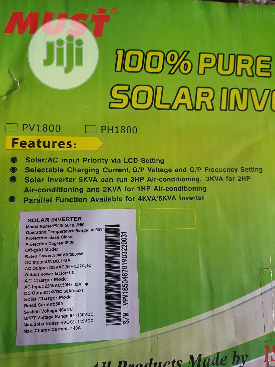5kva Must Hybride Inverter