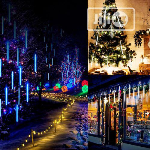 300MM 10 Tubes 300 Leds Meteor Shower Lights Falling Rain