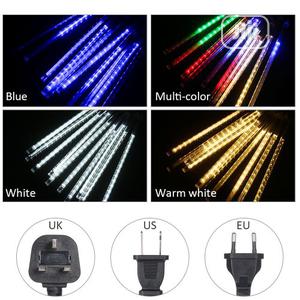 300MM 10 Tubes 300 Leds Meteor Shower Lights Falling Rain