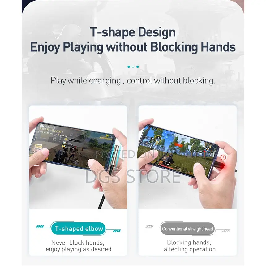 Baseus Lridescent Lamp Charge Mobile Game Usb for Type-C 40w