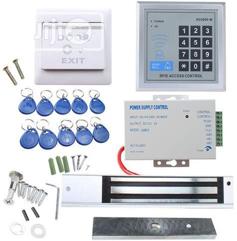 Access Control Kit Power Supply Keypad 10 Keyfob EXIT Button