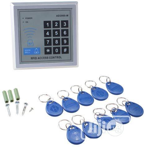 Access Control Kit Power Supply Keypad 10 Keyfob EXIT Button