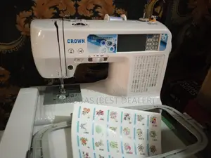 Crown Embroidery Machine (Monogram and Stitches)