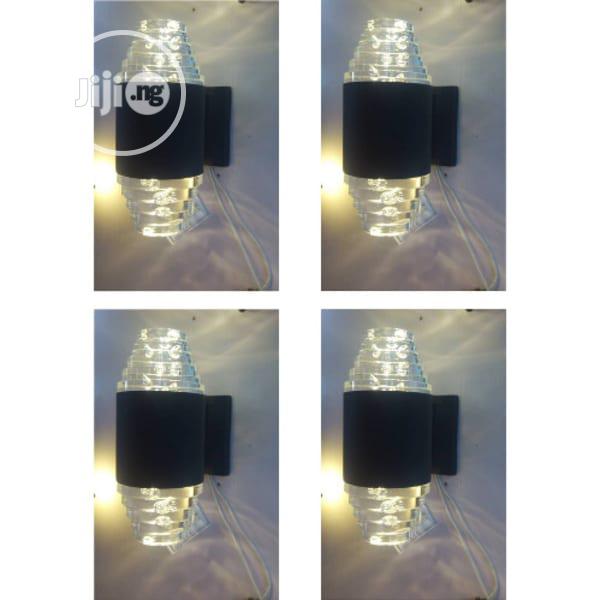 4 Pieces Double Side Wall Light Lamp