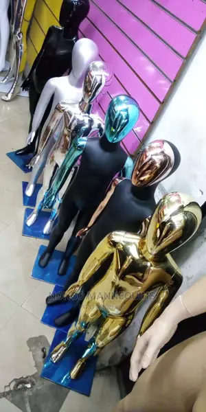 Chrome Unisex Kids Display Mannequins