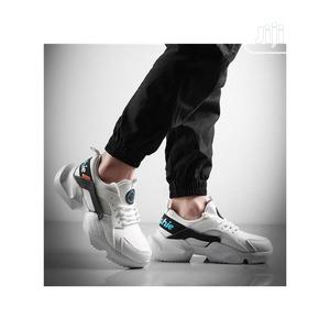 Men's Black White Sneakers