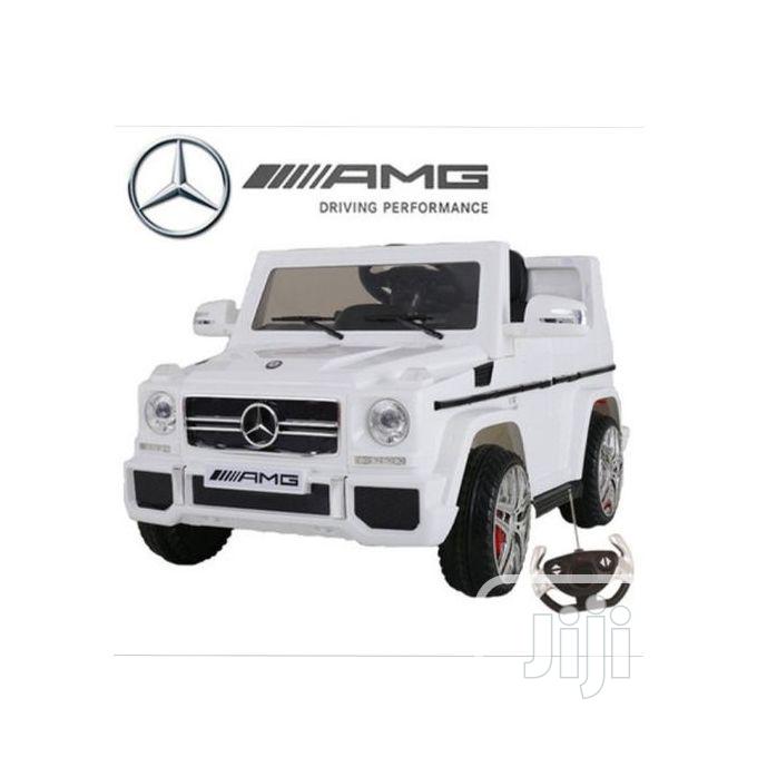 Ride on G Wagon for Kids- White