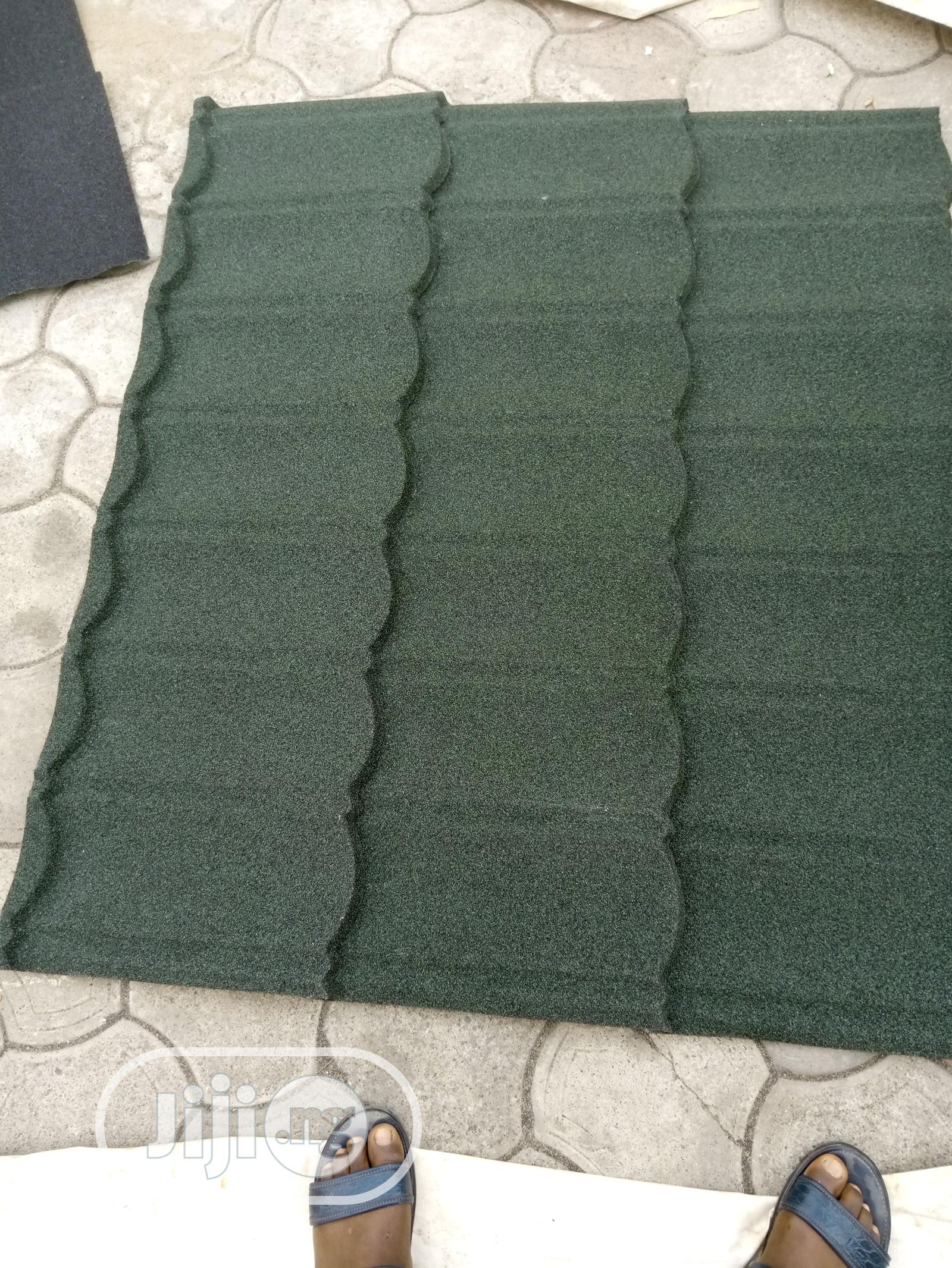 Bush Green Bond Stone Coated Roofing Sheets From SKG