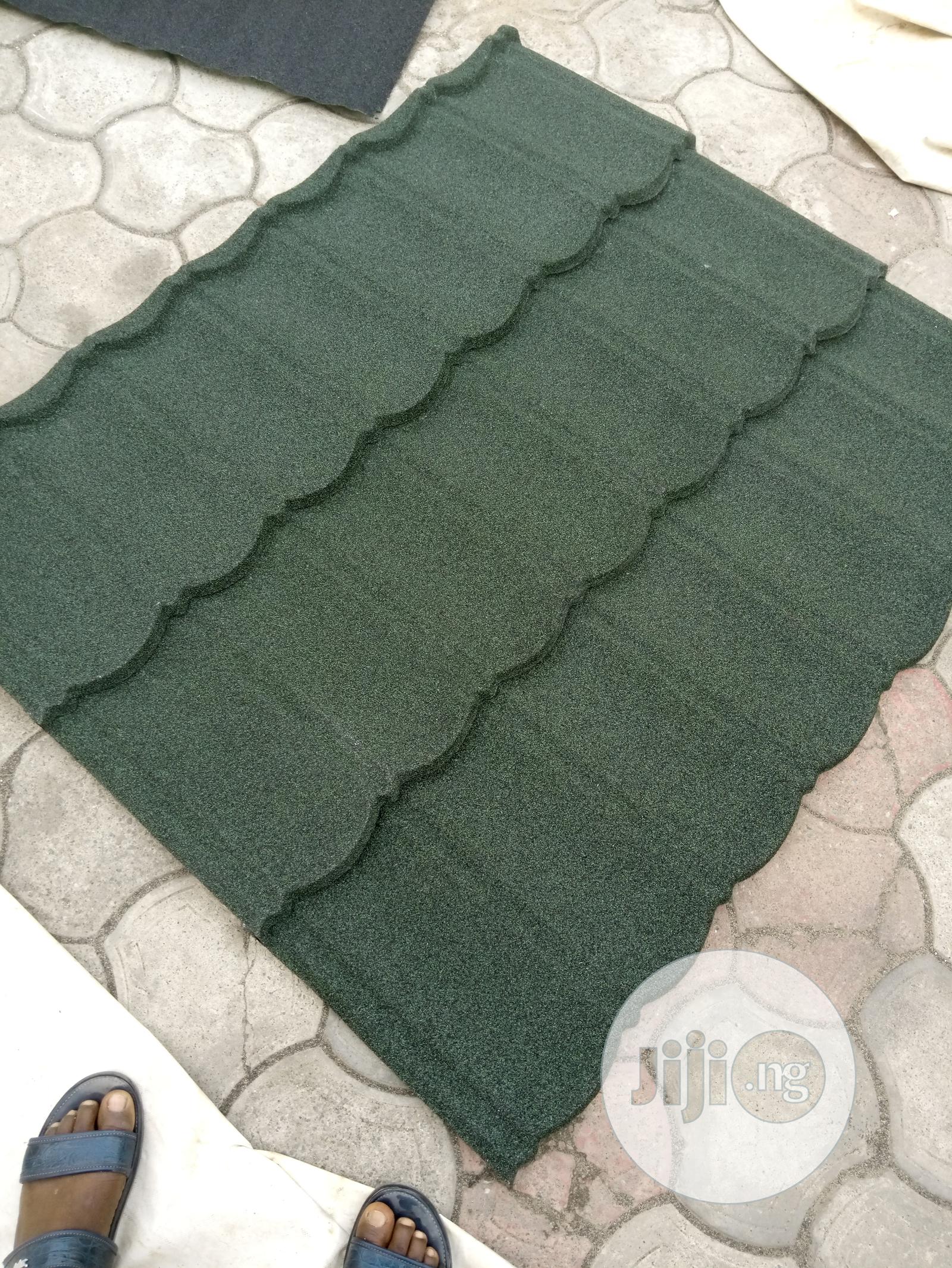 Bush Green Bond Stone Coated Roofing Sheets From SKG