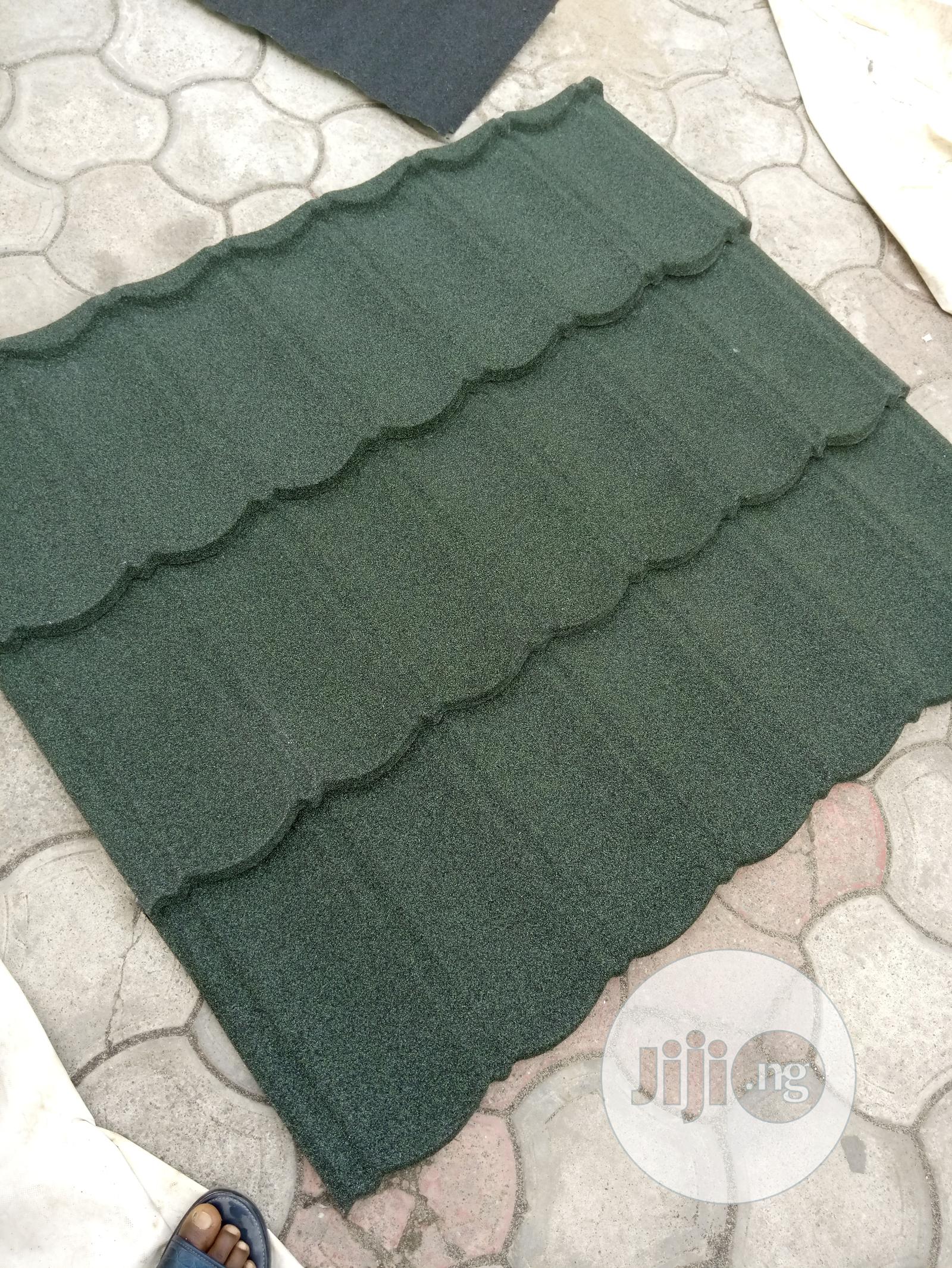 Bush Green Bond Stone Coated Roofing Sheets From SKG