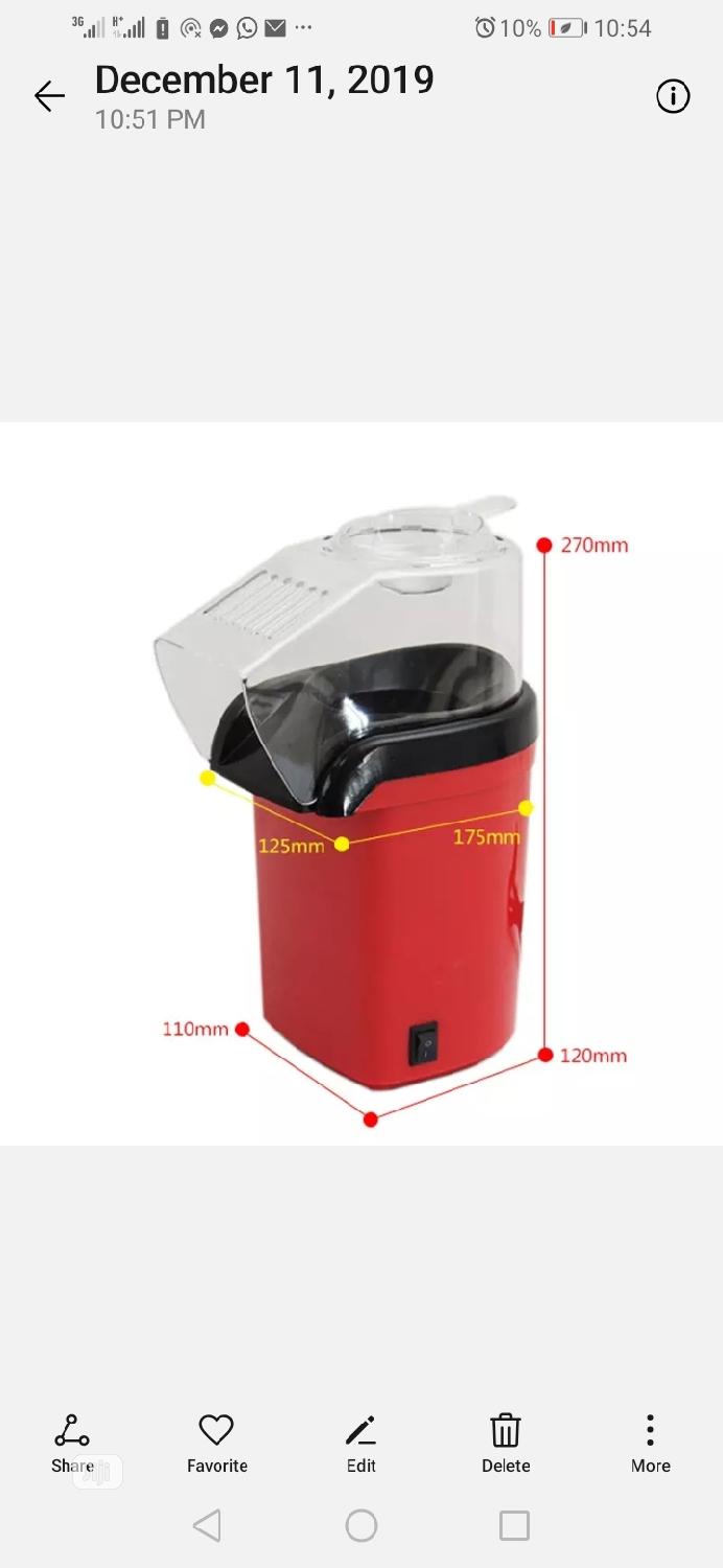 Mini Pop Corn Machine