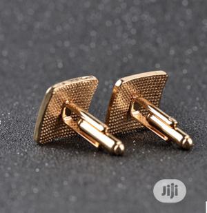French Diamond Men's Cufflinks- With Gift Box