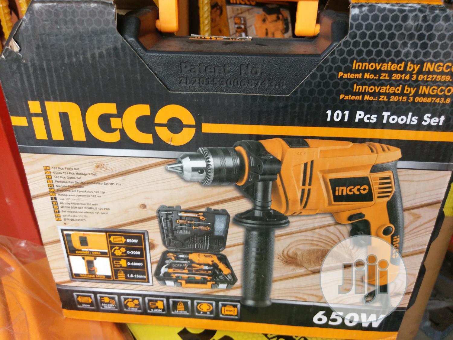 101pcs Ingco Tools Set