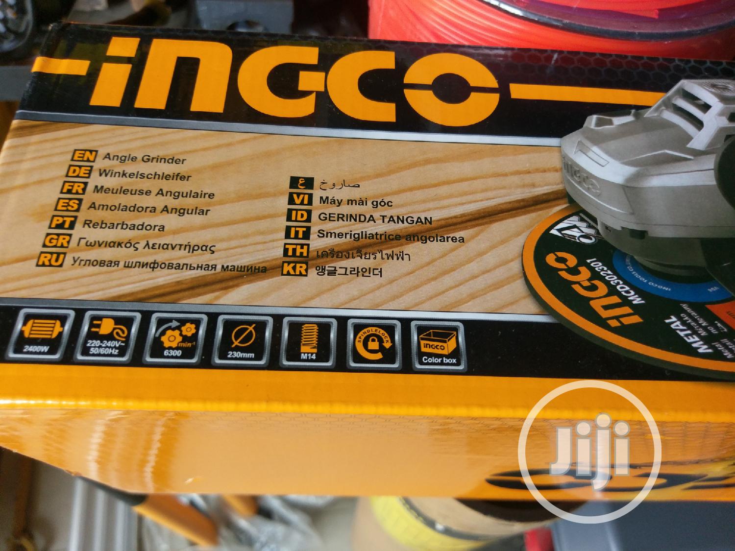 Ingco 9" Angle Grinder 2400w