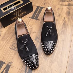 Photo - Men's Dress Shoes, Pointed Head, Sequins- Premium Design