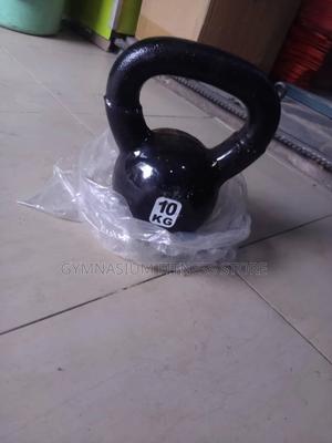 10kg Kettlebell Black VVC