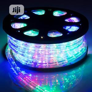 50m RGB LED Rope Round Lights Decorative Rainbow