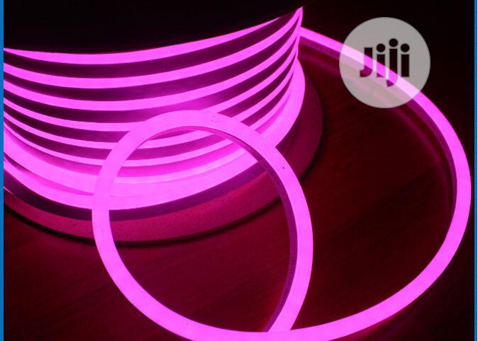 Led Pink Neon Rope Lightip65 Waterproof SMD2835 LED Neon Rope Light