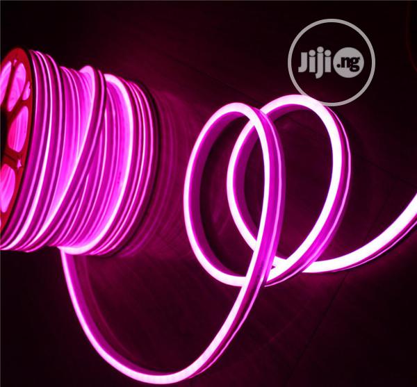 Led Pink Neon Rope Lightip65 Waterproof SMD2835 LED Neon Rope Light