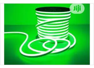 Green LED Neon Tube Light For Bedroom / Garden Decoration 120V Input