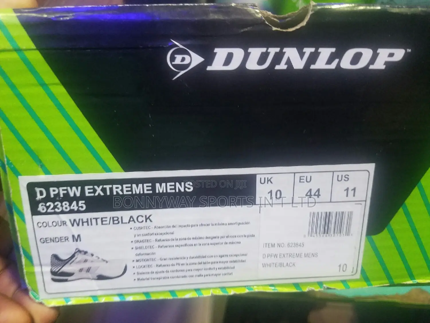 Dunlop Professional Size 44 Lawntennis Canvas