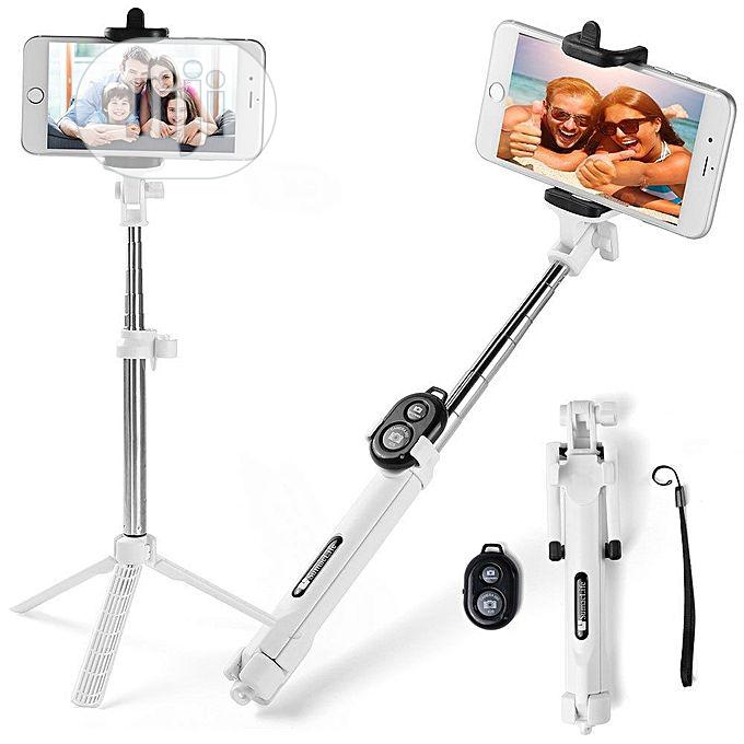 Extendable Tripod Remote Bluetooth Shutter