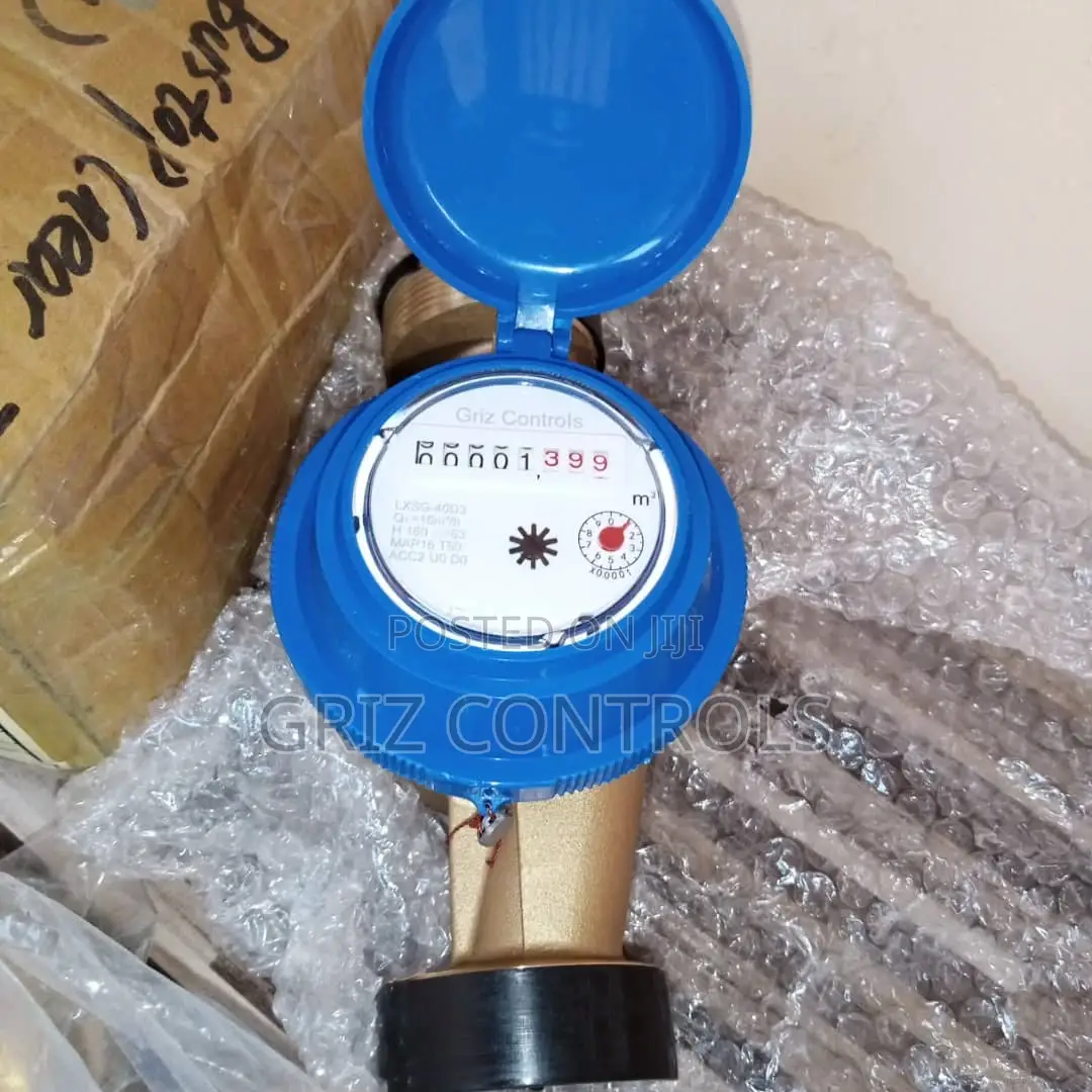 Griz Controls Threaded Water Flow Meter