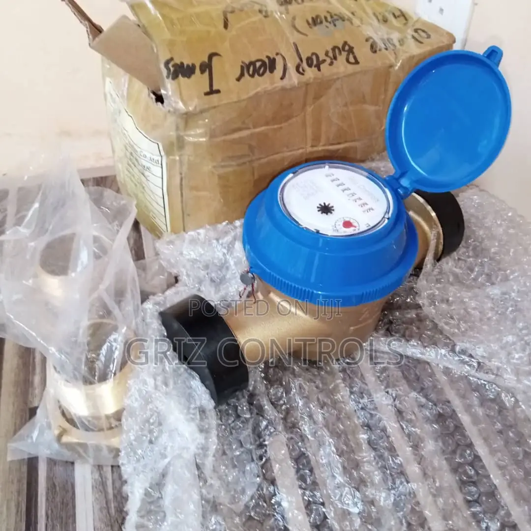 Griz Controls Threaded Water Flow Meter